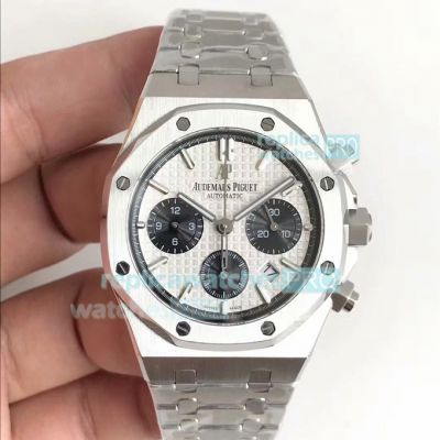 BF Factory Audemars Piguet Royal Oak Chronograph 26331OR Watch White Dial